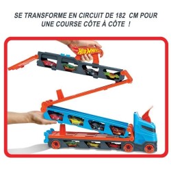 Hot Wheels - Super transporteur extensible - Circuit / Petite voiture