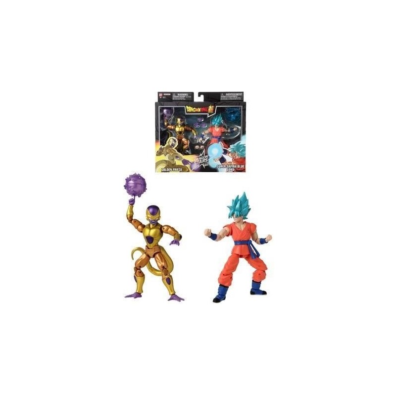 Figurine Dragon Ball Super Dragon Stars 17 cm - Golden Freezer vs Super Saiya...
