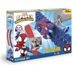 Set découverte Spidey Flextreme - Piles incluses - 184 pistes flexibles et 1 ...