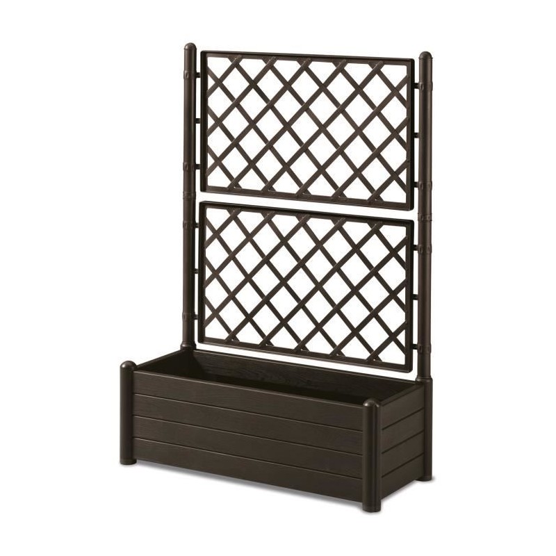 STEFANPLAST bac a fleur/Jardiniere avec treillis - ITALIA FLOWER BOX - Finiti...