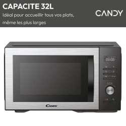Micro-ondes Gril Candy Essenza CMGA31EDLB 1000W 31L Digital Noir -