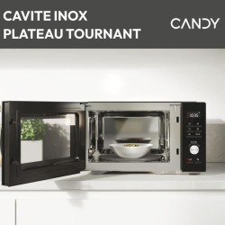 Micro-ondes Gril Candy Essenza CMGA31EDLB 1000W 31L Digital Noir -