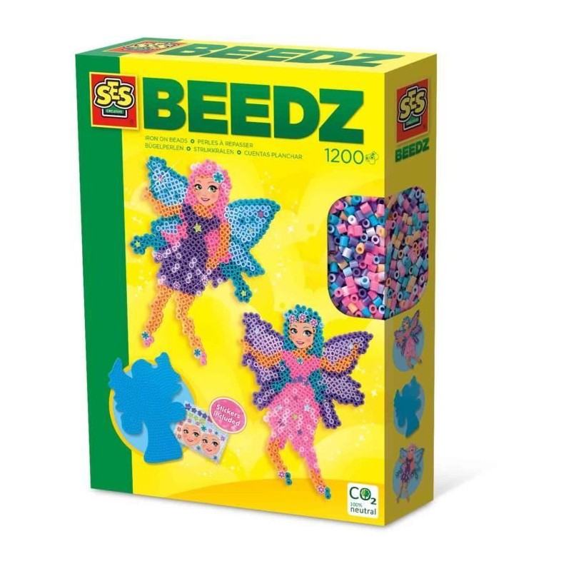 Perles a repasser - Fées - SES CREATIVE - Créer des fées magnifiques