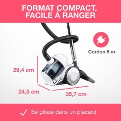 Aspirateur traîneau sans sac VC10WBAX2 Oceanic