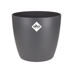 ELHO Pot de fleurs Brussels Rond - Ø 30 x H27,1 cm - Anthracite