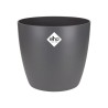ELHO Pot de fleurs Brussels Rond - Ø 30 x H27,1 cm - Anthracite
