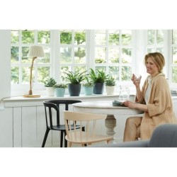 ELHO Pot de fleurs BRUSSELS rond - Ø 29.5 x H 27.1 cm - Blanc