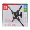 ONE FOR ALL WM2441 Support mural inclinable et orientable a 90° pour TV de 33...