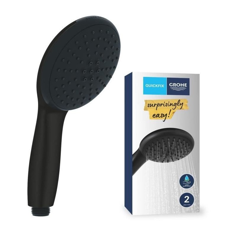 Pommeau de douche - GROHE Vitalio Start 110 279462431 - 2 jets (Pluie/Stimula...