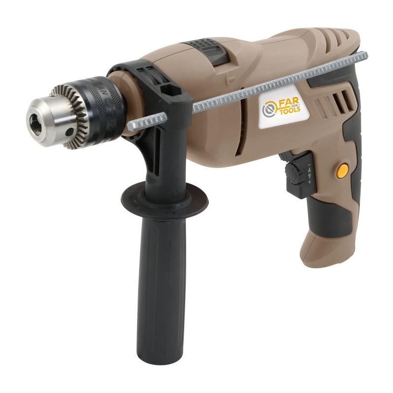 Perceuse a percussion FARTOOLS - IP 13 - 750W - Variateur de vitesse - Invers...
