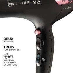 Seche Cheveux - Bellissima - Professionnel Ionique Léger P7 3000 - Concentrat...