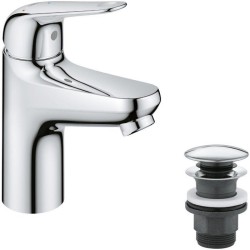 Mitigeur monocommande lavabo - GROHE Swift - 24323001 - Chromé - Taille S - O...