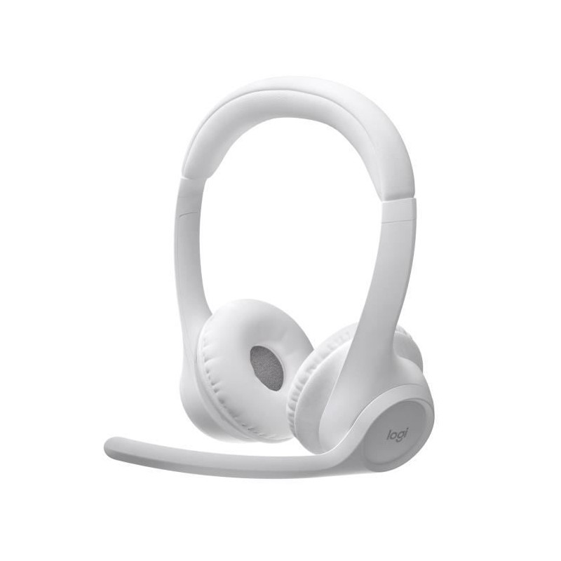 Casque - Sans fil - Logitech - Zone 300 - Bluetooth - Anti-parasite - Blanc