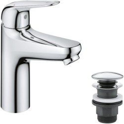 Mitigeur monocommande lavabo - GROHE Swift - 24326001 - Chromé - Taille M - E...