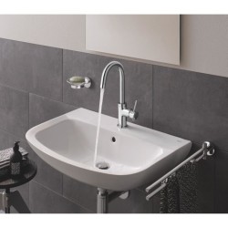 Mitigeur monocommande Lavabo - GROHE - Taille L - Chromé - Pivotant - Economi...
