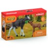 Figurines Élan Femelle avec Veau, animaux sauvages, Schleich 42629