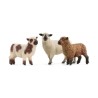 Figurine Trio de moutons, pour enfants des 3 ans,  5 x 19 x 11 cm -