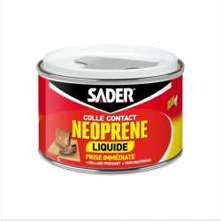 Colle contact néoprene liquide extra forte - SADER - Tous matériaux - Prise i...