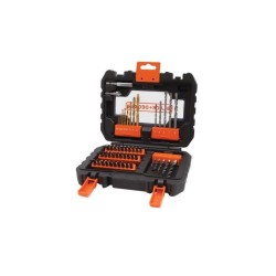 Coffret perçage vissage - BLACK+DECKER - A7232-XJ - 50 Accessoires - Forets, ...
