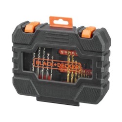 Coffret perçage vissage - BLACK+DECKER - A7232-XJ - 50 Accessoires - Forets, ...
