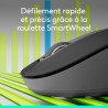 Souris - Sans fil - Logitech - Signature M650 L - Graphite - Gaucher