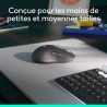 Souris - Sans fil - Logitech - Signature M650 L - Graphite - Gaucher