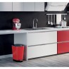 KIS Poubelle a pédale Chic Bin Style - 42.5L - Rouge