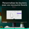 Souris - Sans fil - Logitech - Signature M650 L - Blanc - Droitier