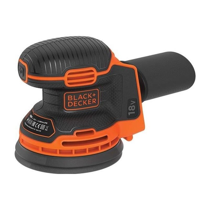 Ponceuse excentrique sans fil - BLACK+DECKER - BDCROS18N-XJ - 18V - 125mm - a...
