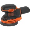 Ponceuse excentrique sans fil - BLACK+DECKER - BDCROS18N-XJ - 18V - 125mm - a...