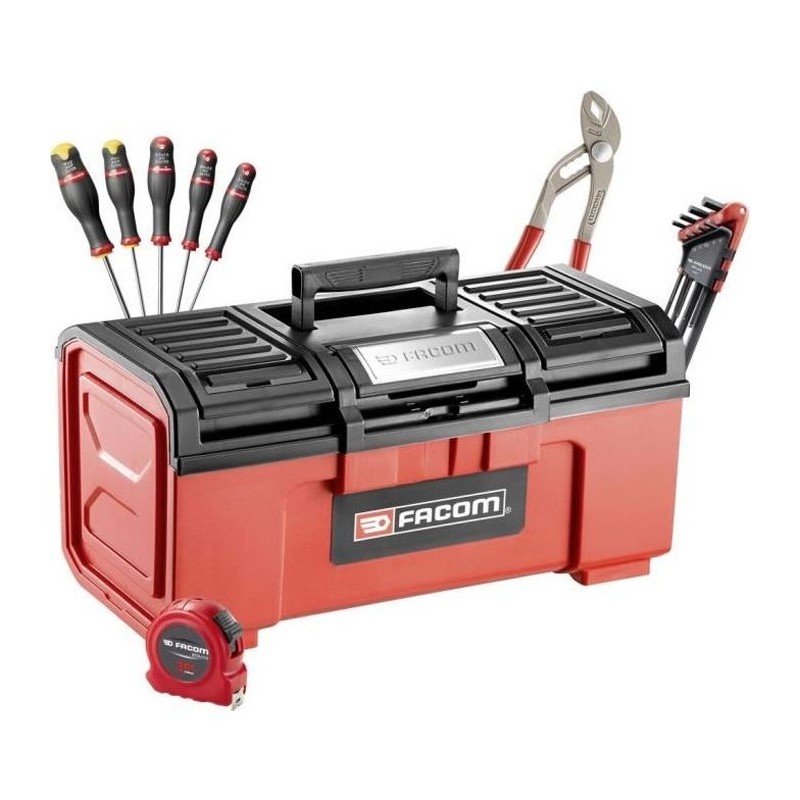 Boite a Outils - FACOM - BP.C19NCM1PB + 16 Outils (Livré avec 5 Tvis Protwist...