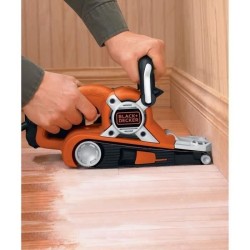 Ponceuse a bande filaire - BLACK+DECKER - KA88-QS - 720W - 75 x 193 mm