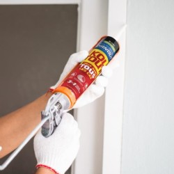 Colle de fixation et d'étanchéité - CYANOLIT - Blanc - Cartouche 290 ml - Pol...