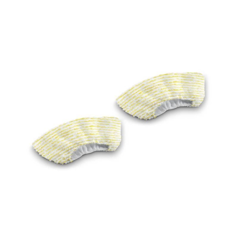 KARCHER - 2 Bonnettes pour buse a main - Compatible nettoyeurs vapeur EasyFix...