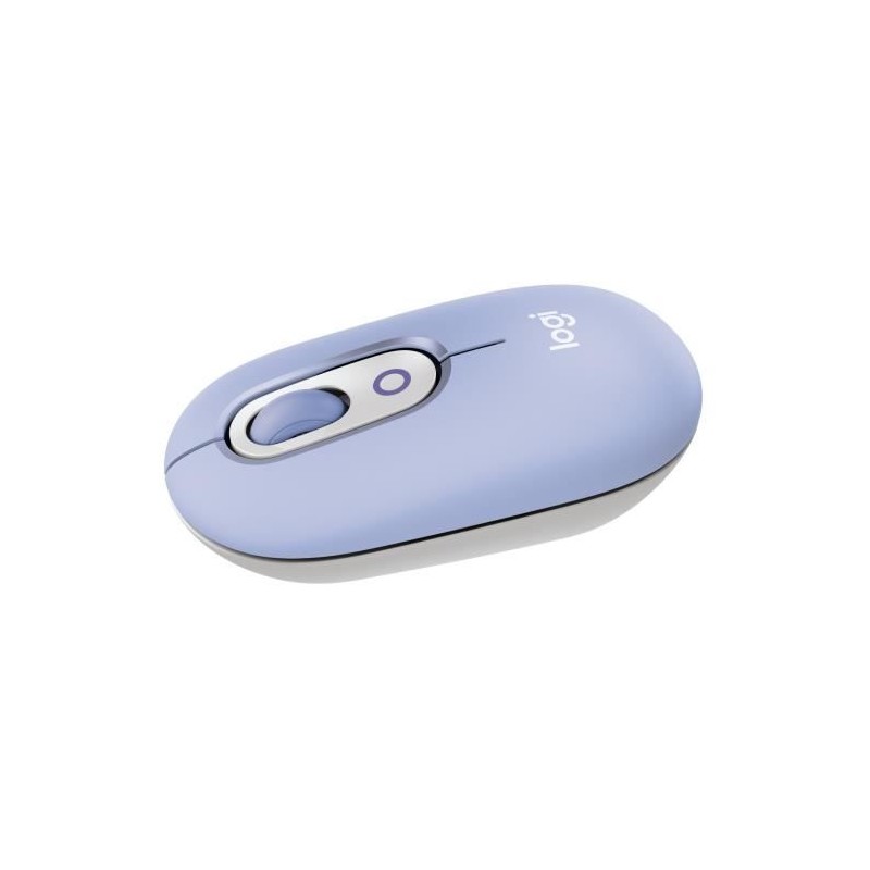Souris - Sans fil - Logitech - Pop Mouse - Lilas
