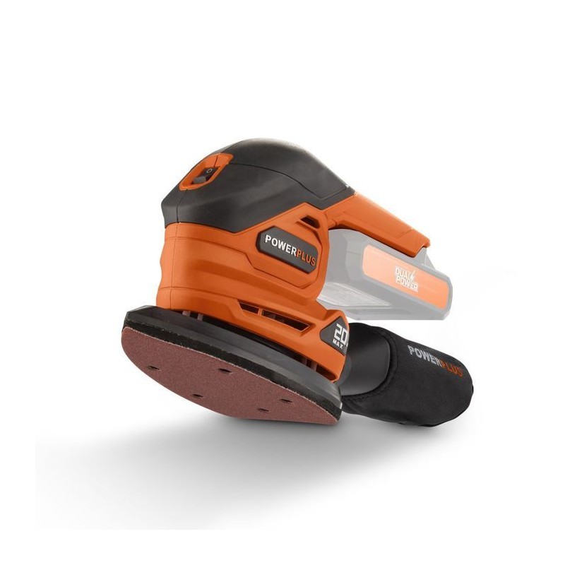 Ponceuse multifonctions sans fil 20V - DUAL POWER POWDP50200 - Orange