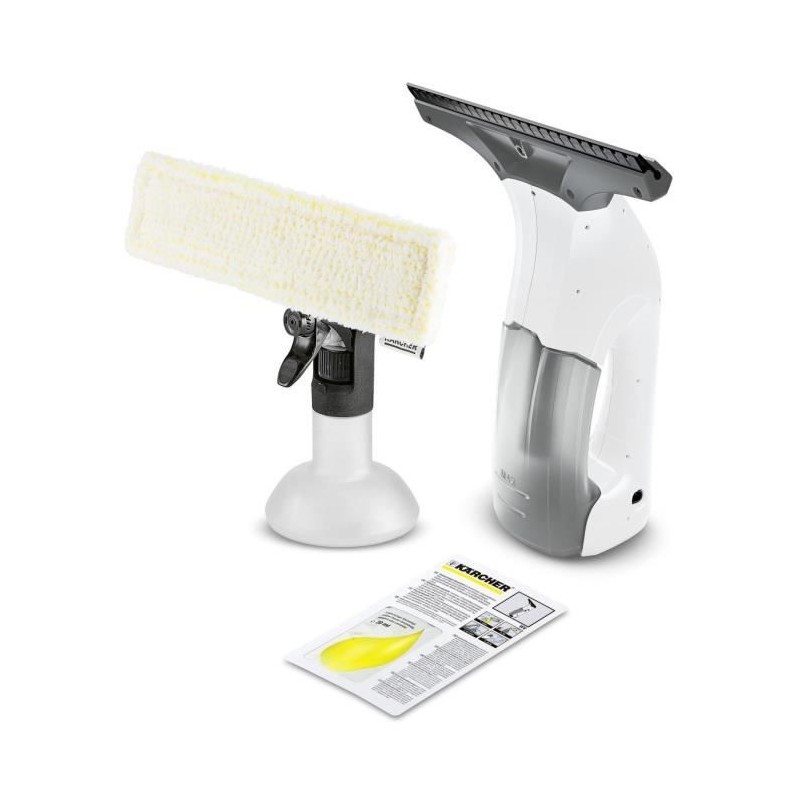 KARCHER WV 1 Plus - Nettoyeur de vitres - Raclette large 250 mm - Autonomie 2...