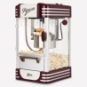 Machine a popcorn HKoeNIG - POP330 - Design retro - Capacité 50g - Lumiere in...