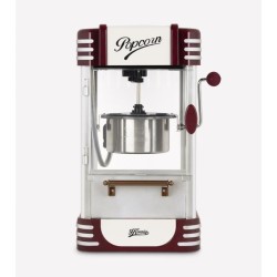 Machine a popcorn HKoeNIG - POP330 - Design retro - Capacité 50g - Lumiere in...