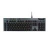 Clavier gamer - Filaire - Logitech G - G915 X - AZERTY - Switch tactile - Noir