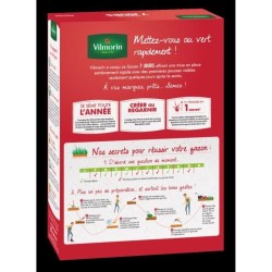 Semences de gazon VILMORIN - 7 jours - boite de 1KG - Premieres pousses ultra...