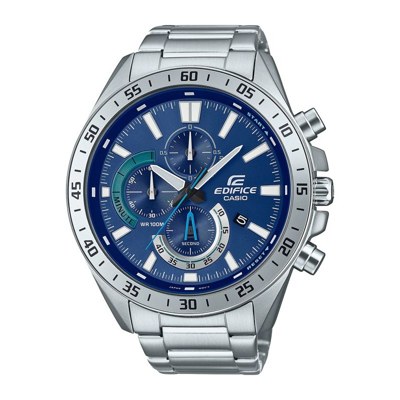 Montre - CASIO - EDIFICE - Quartz - Verre minéral - Etanche 10 ATM - Gris