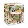 Smoby - Centre Vétérinaire Zoo - 1 peluche Panda - Nombreux accessoires et fo...