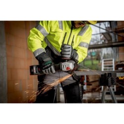 Meuleuse sans fil - METABO - WVB 18 LT BL 11-125 Quick - 18V - Béton - Profes...