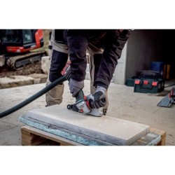 Meuleuse sans fil - METABO - WVB 18 LT BL 11-125 Quick - 18V - Béton - Profes...