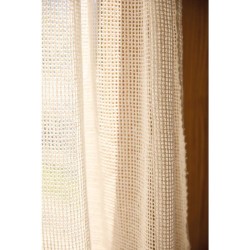 Rideau Marseillais tissé Ecru - 225 x 140 cm - TOISON D'OR