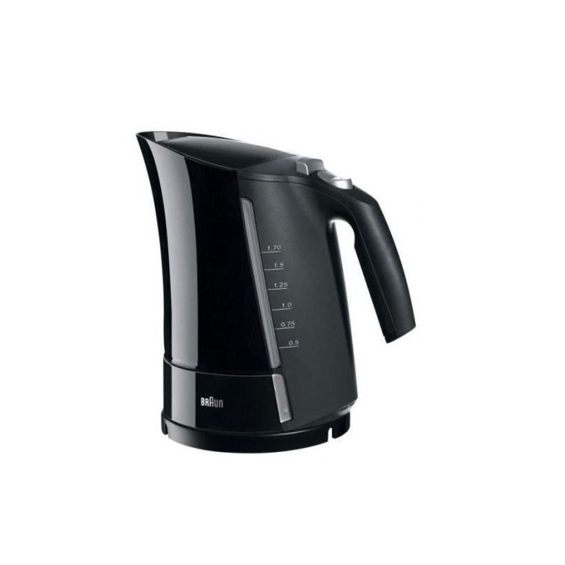 Bouilloire électrique BRAUN Multiquick 5 - 1,6 L - Noir - Systeme