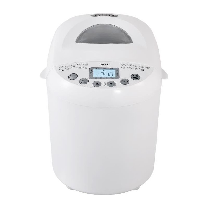 Machine a Pain - MEDION - 50073723 - 550 W - 19 programmes - Hublot -