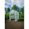 Serre de Jardin - NATURE - H195 x 143 x 143 - 2 étageres - PE armé 140 g/m² -...