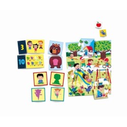 Clementoni - Coffret de 8 jeux en 1 - Jeux éducatifs formes,
